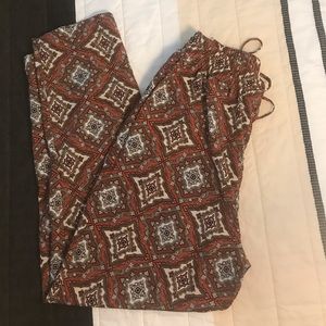 H&M Baroque Drawstring Pants